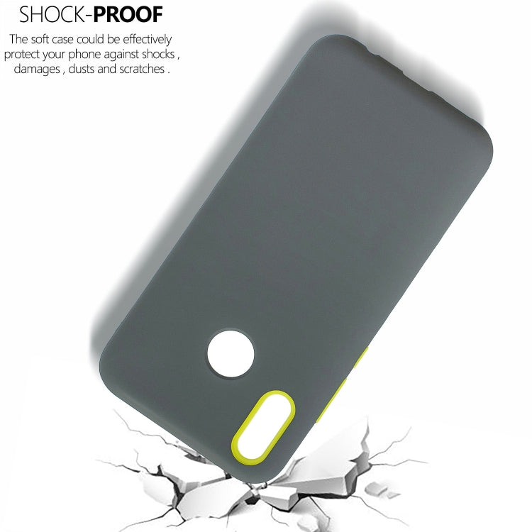 For Huawei Y9 (2019) 3 in 1 Shockproof PC + Silicon Case
