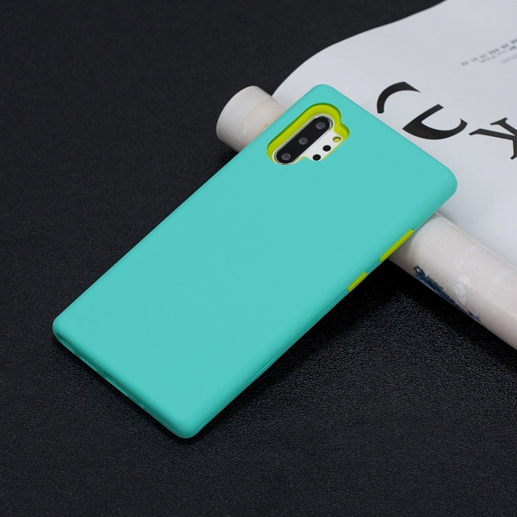 For Galaxy Note10+ 3 in 1 Shockproof PC + Silicon Case