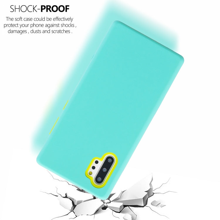 For Galaxy Note10+ 3 in 1 Shockproof PC + Silicon Case