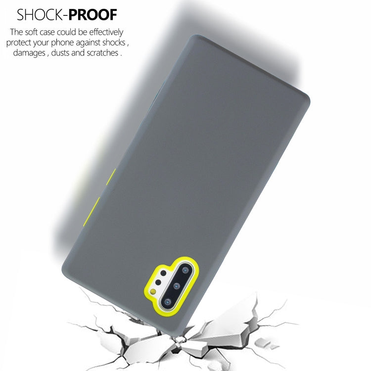 For Galaxy Note10+ 3 in 1 Shockproof PC + Silicon Case