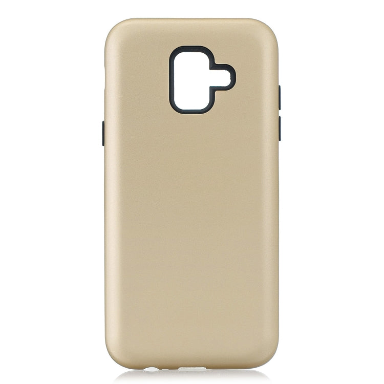 For Galaxy A6 (2018) 3 in 1 Shockproof PC + Silicon Case