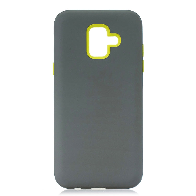 For Galaxy A6 (2018) 3 in 1 Shockproof PC + Silicon Case