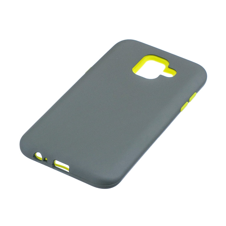 For Galaxy A6 (2018) 3 in 1 Shockproof PC + Silicon Case