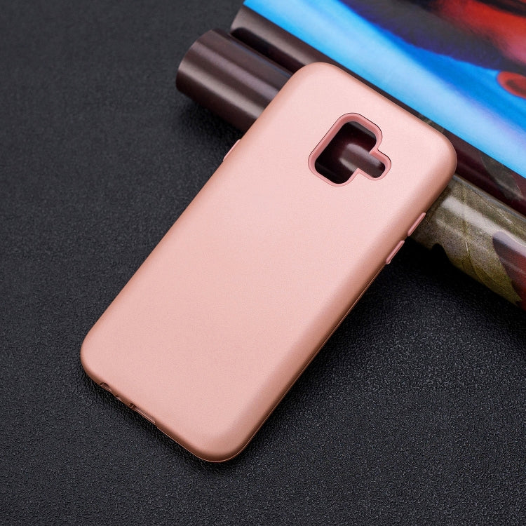 For Galaxy A6 (2018) 3 in 1 Shockproof PC + Silicon Case