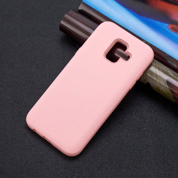 For Galaxy A6 (2018) 3 in 1 Shockproof PC + Silicon Case