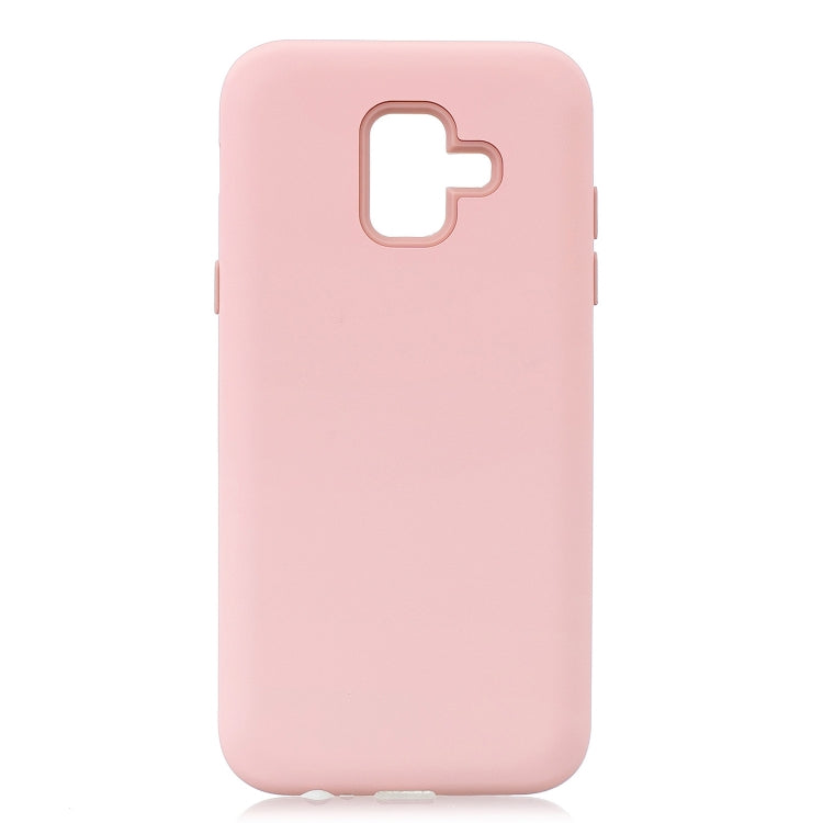 For Galaxy A6 (2018) 3 in 1 Shockproof PC + Silicon Case