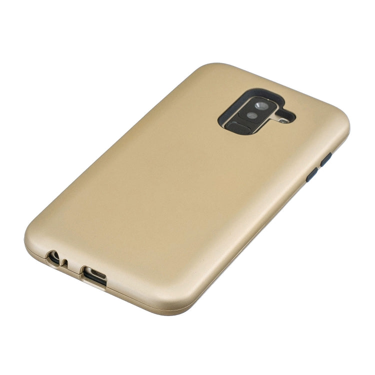 For Galaxy A6+ 3 in 1 Shockproof PC + Silicon Case