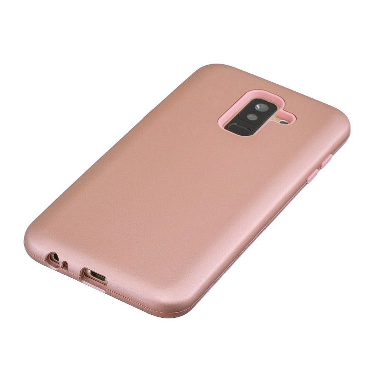 For Galaxy A6+ 3 in 1 Shockproof PC + Silicon Case