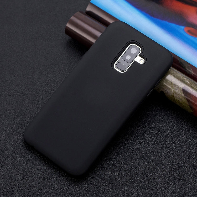 For Galaxy A6+ 3 in 1 Shockproof PC + Silicon Case
