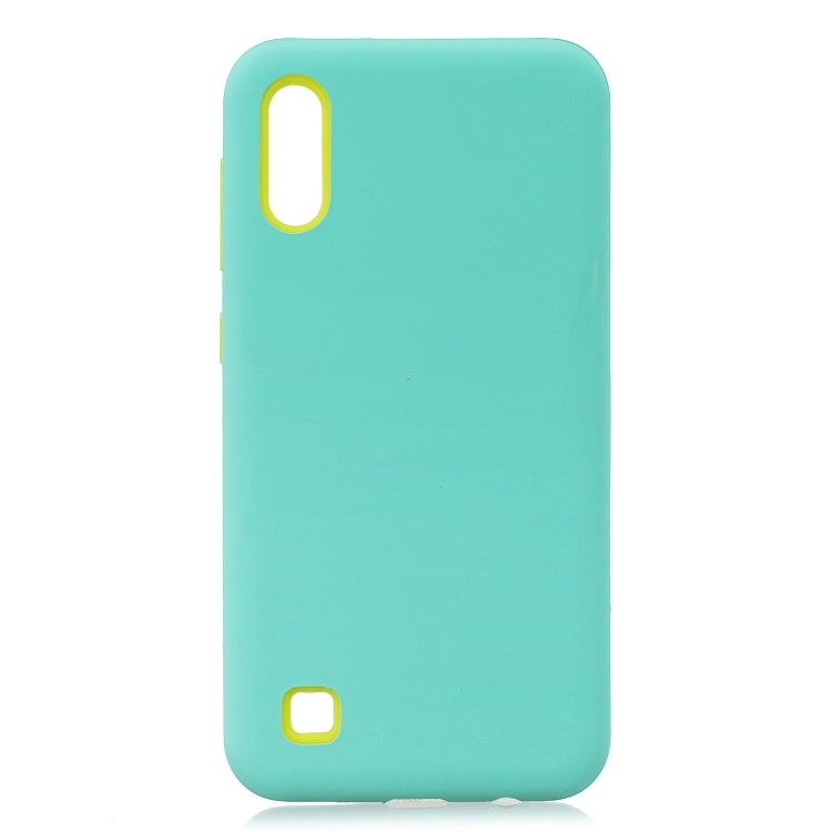 For Galaxy A10 3 in 1 Shockproof PC + Silicon Case