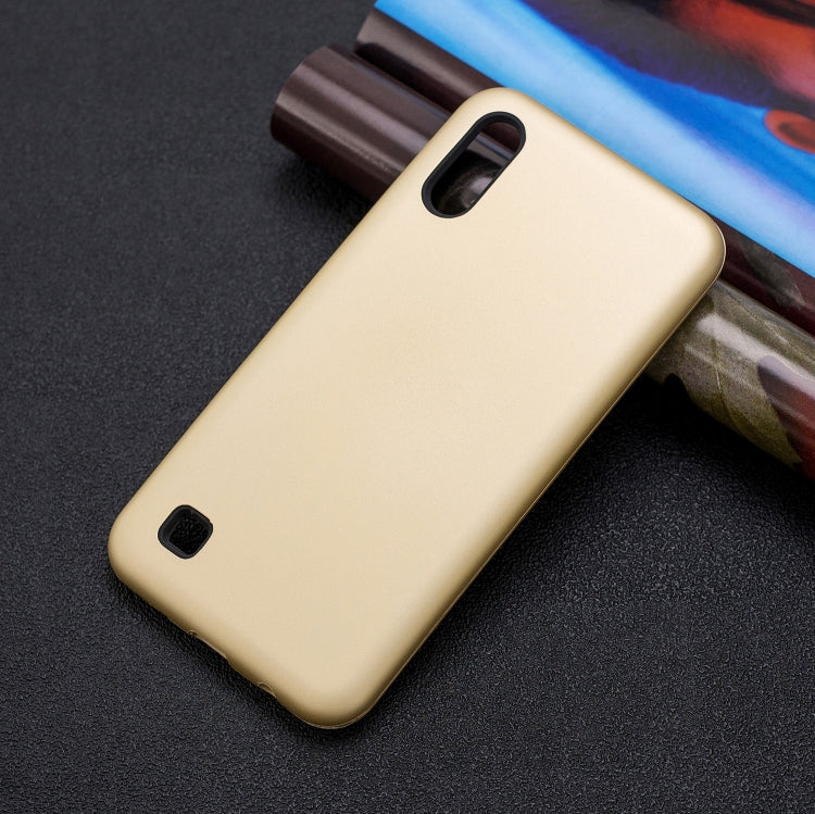 For Galaxy A10 3 in 1 Shockproof PC + Silicon Case