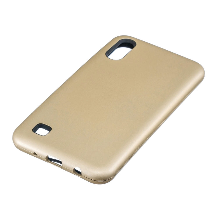 For Galaxy A10 3 in 1 Shockproof PC + Silicon Case