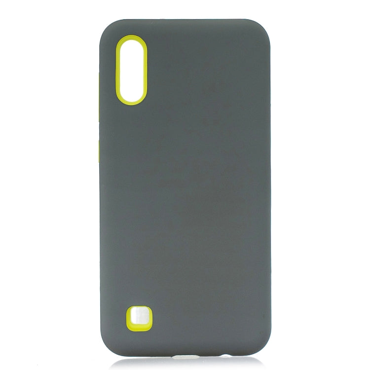 For Galaxy A10 3 in 1 Shockproof PC + Silicon Case