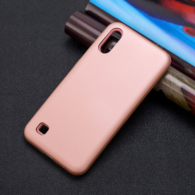 For Galaxy A10 3 in 1 Shockproof PC + Silicon Case
