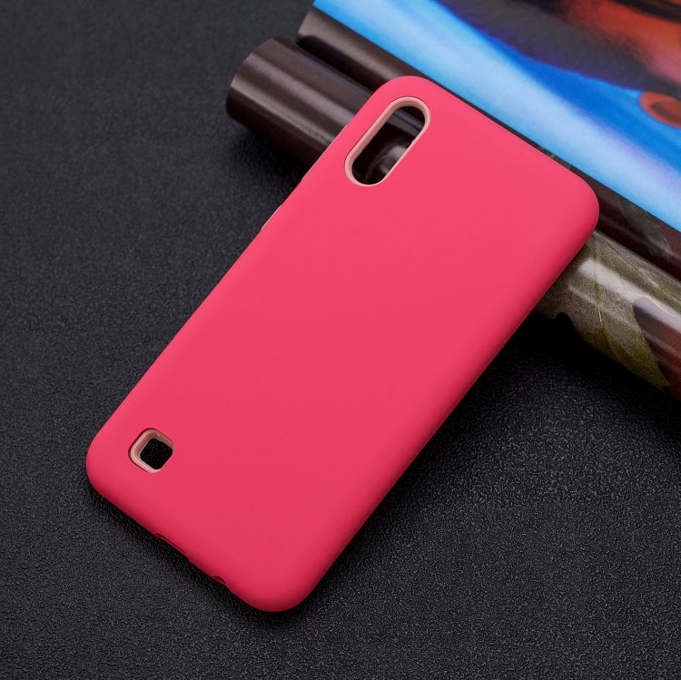 For Galaxy A10 3 in 1 Shockproof PC + Silicon Case