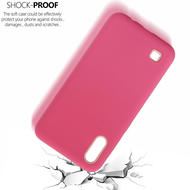 For Galaxy A10 3 in 1 Shockproof PC + Silicon Case