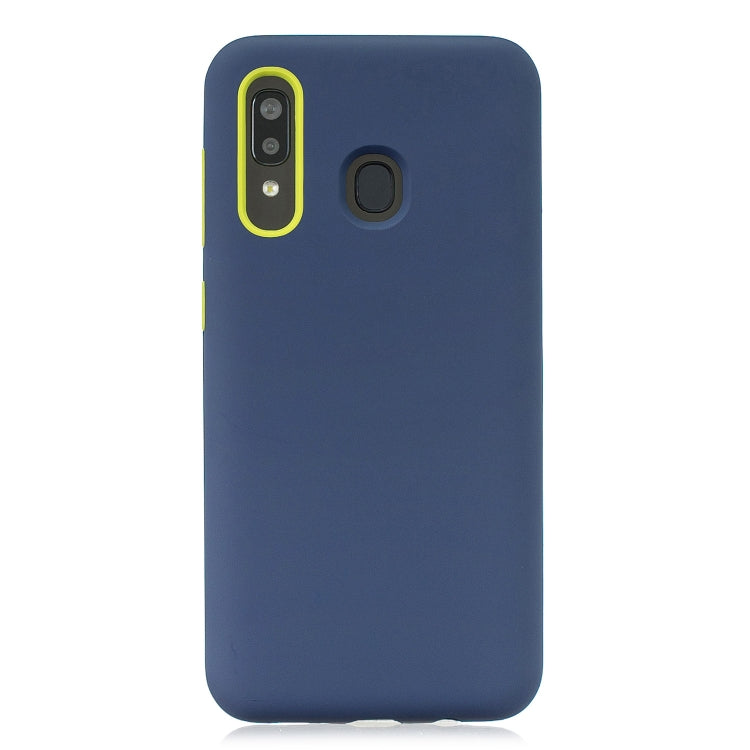 For Galaxy A30 3 in 1 Shockproof PC + Silicon Case