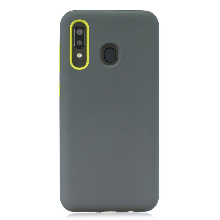 For Galaxy A30 3 in 1 Shockproof PC + Silicon Case