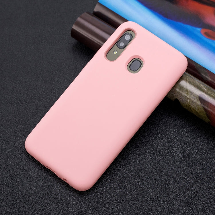 For Galaxy A30 3 in 1 Shockproof PC + Silicon Case