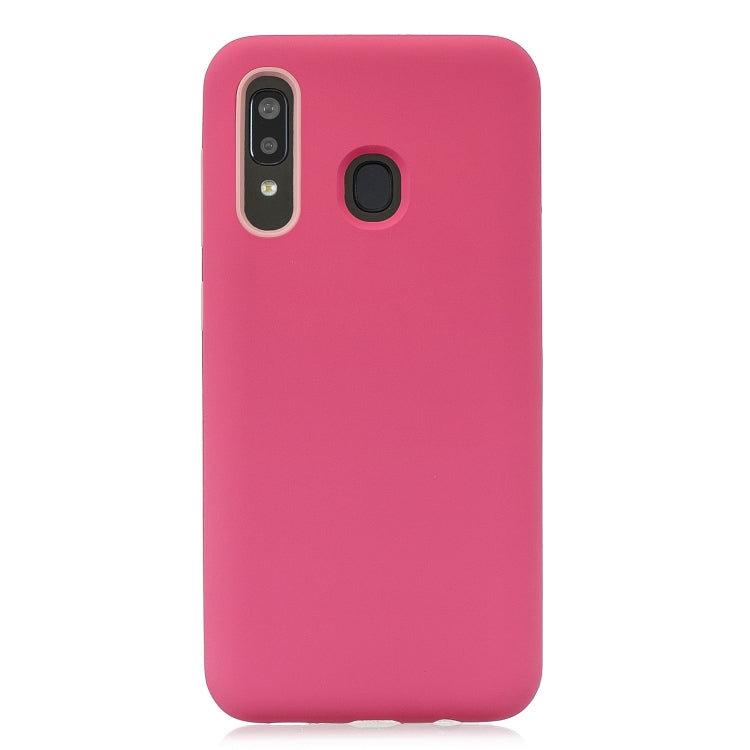 For Galaxy A30 3 in 1 Shockproof PC + Silicon Case