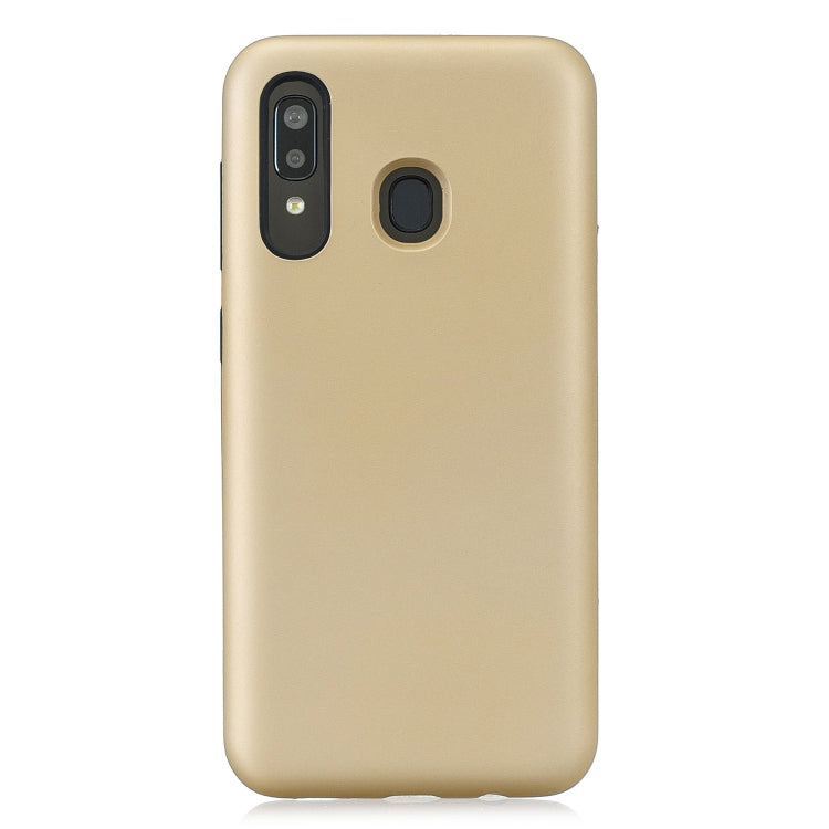 For Galaxy A40 3 in 1 Shockproof PC + Silicon Case