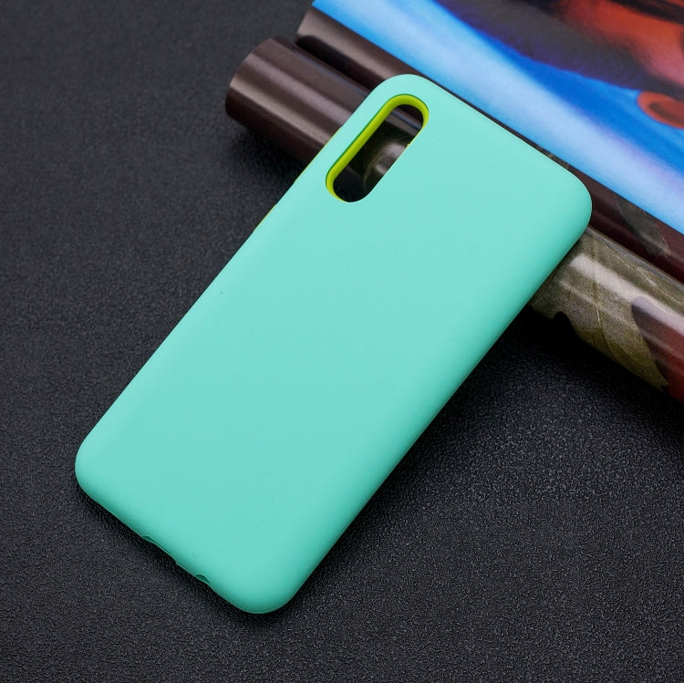 For Galaxy A50 3 in 1 Shockproof PC + Silicon Case