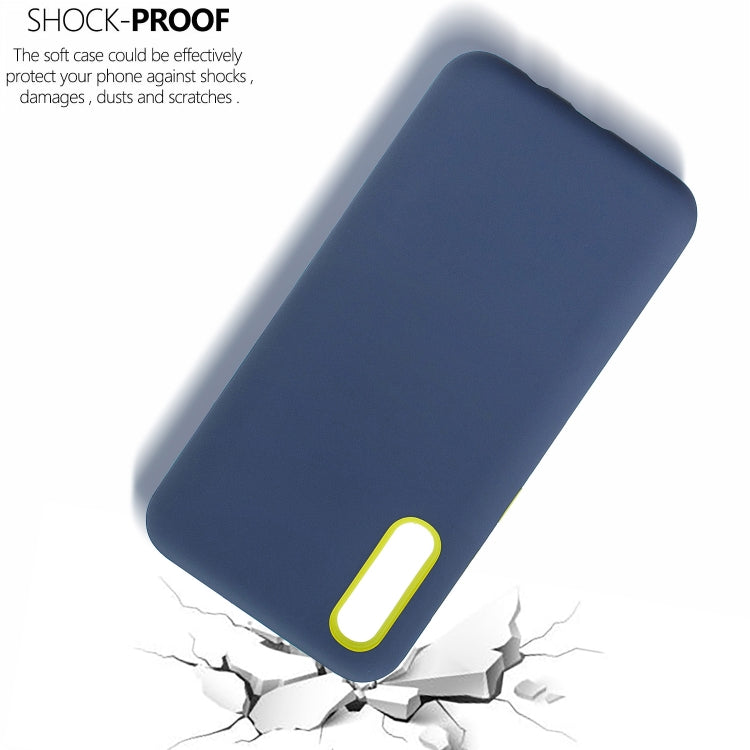 For Galaxy A70 3 in 1 Shockproof PC + Silicon Case