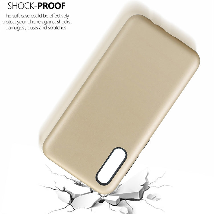 For Galaxy A70 3 in 1 Shockproof PC + Silicon Case