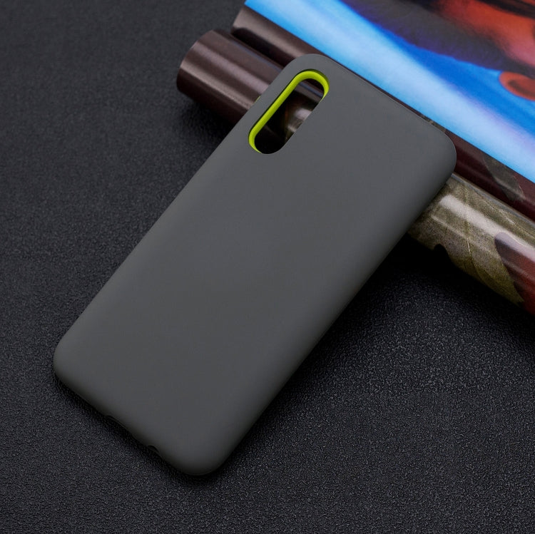 For Galaxy A70 3 in 1 Shockproof PC + Silicon Case