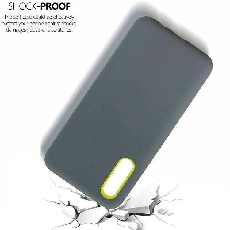 For Galaxy A70 3 in 1 Shockproof PC + Silicon Case