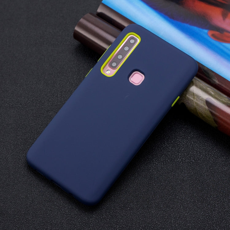 For Galaxy A9 (2018) 3 in 1 Shockproof PC + Silicon Case