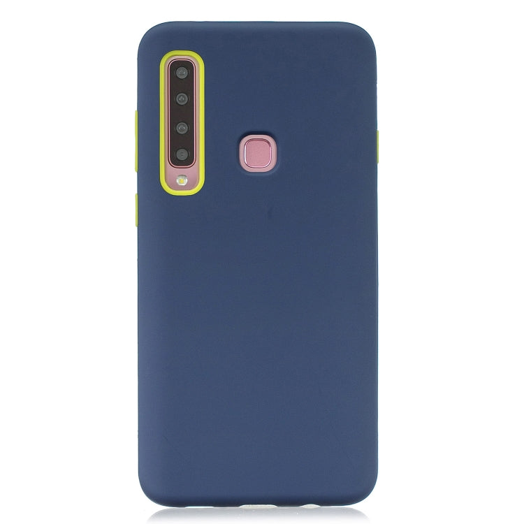 For Galaxy A9 (2018) 3 in 1 Shockproof PC + Silicon Case