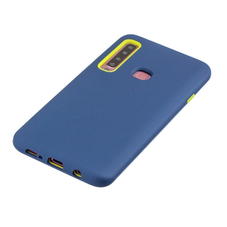 For Galaxy A9 (2018) 3 in 1 Shockproof PC + Silicon Case