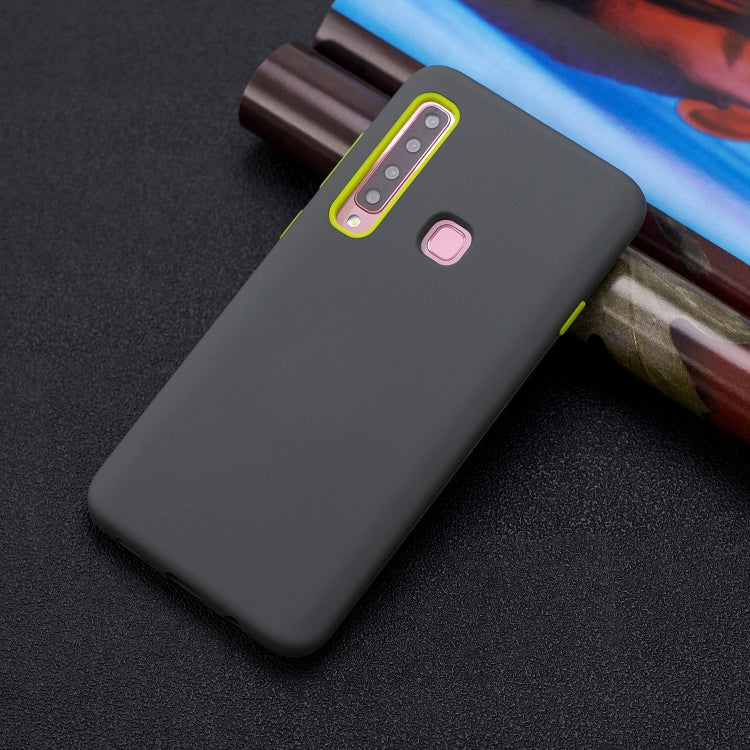 For Galaxy A9 (2018) 3 in 1 Shockproof PC + Silicon Case