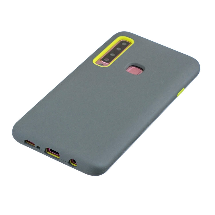 For Galaxy A9 (2018) 3 in 1 Shockproof PC + Silicon Case