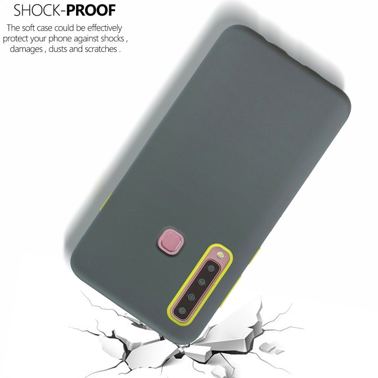 For Galaxy A9 (2018) 3 in 1 Shockproof PC + Silicon Case