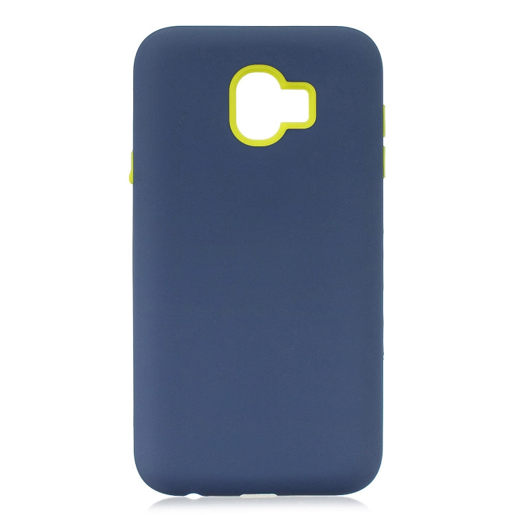 For Galaxy J4 (2018) 3 in 1 Shockproof PC + Silicon Case