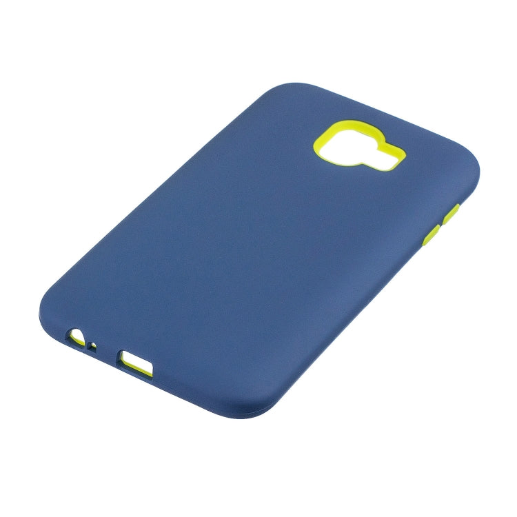For Galaxy J4 (2018) 3 in 1 Shockproof PC + Silicon Case
