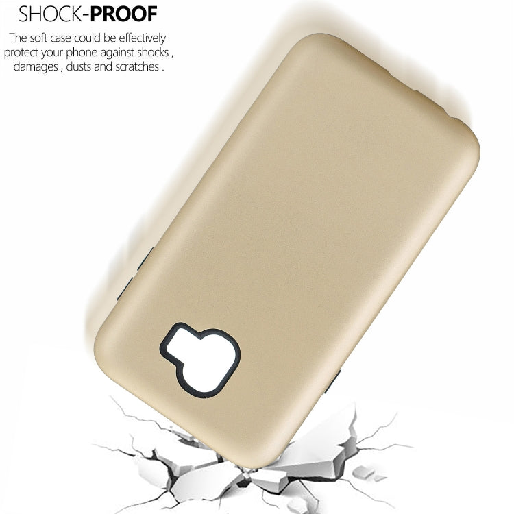For Galaxy J4 (2018) 3 in 1 Shockproof PC + Silicon Case