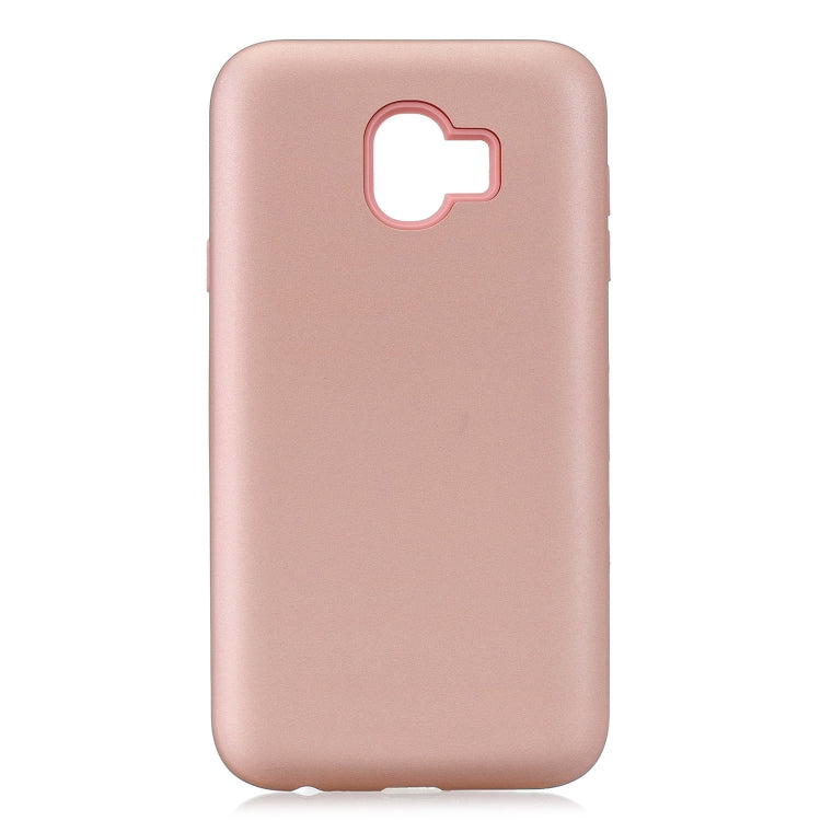 For Galaxy J4 (2018) 3 in 1 Shockproof PC + Silicon Case
