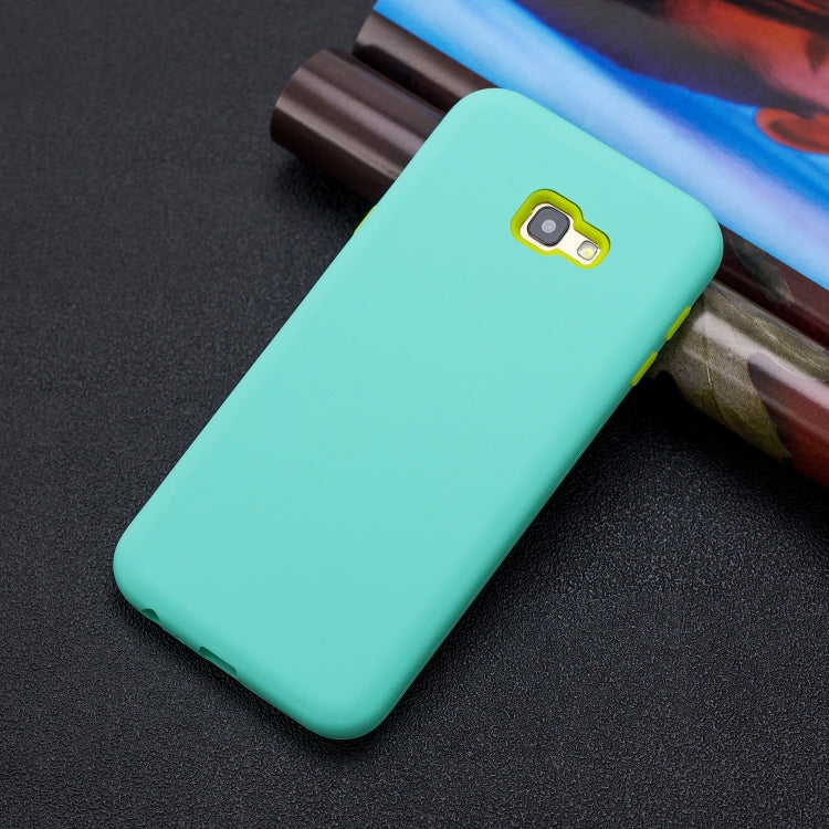 For Galaxy J4+ 3 in 1 Shockproof PC + Silicon Case
