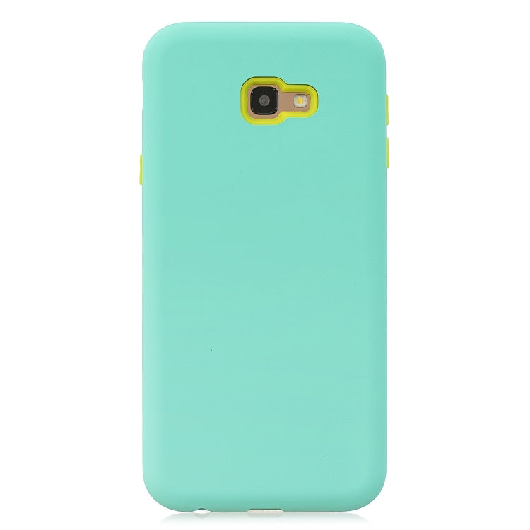 For Galaxy J4+ 3 in 1 Shockproof PC + Silicon Case
