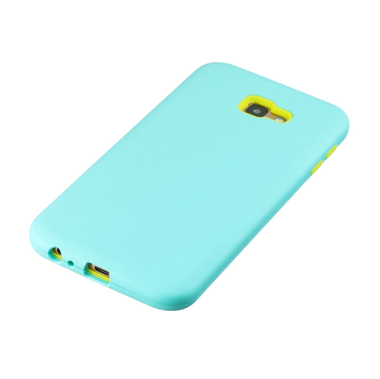 For Galaxy J4+ 3 in 1 Shockproof PC + Silicon Case
