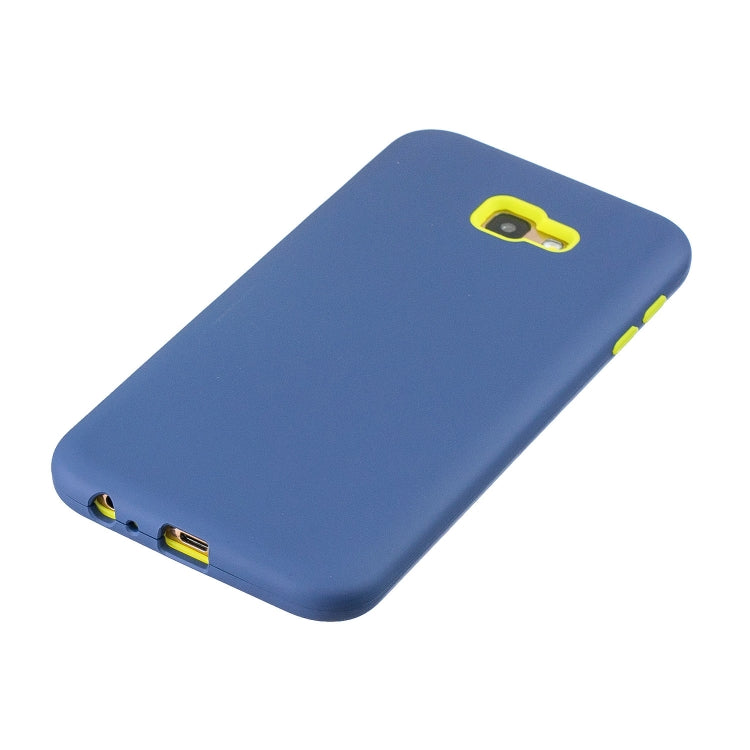 For Galaxy J4+ 3 in 1 Shockproof PC + Silicon Case