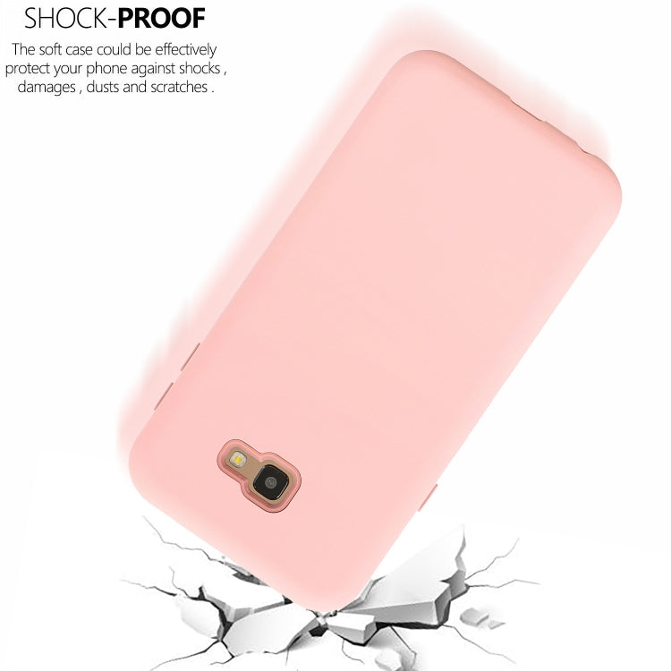For Galaxy J4+ 3 in 1 Shockproof PC + Silicon Case