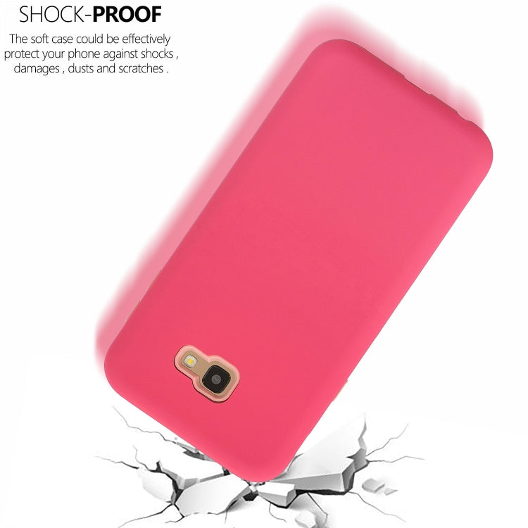 For Galaxy J4+ 3 in 1 Shockproof PC + Silicon Case