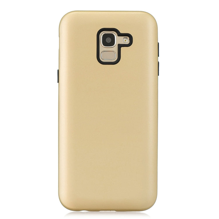 For Galaxy J6 (2018) 3 in 1 Shockproof PC + Silicon Case