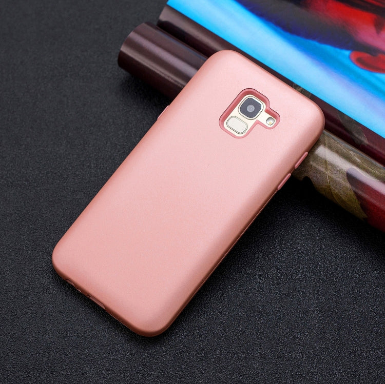 For Galaxy J6 (2018) 3 in 1 Shockproof PC + Silicon Case