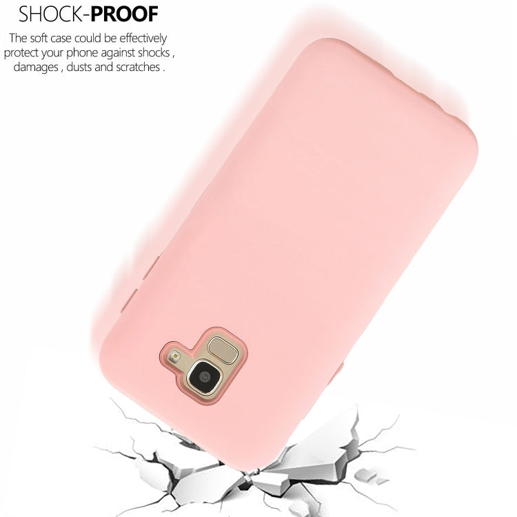 For Galaxy J6 (2018) 3 in 1 Shockproof PC + Silicon Case