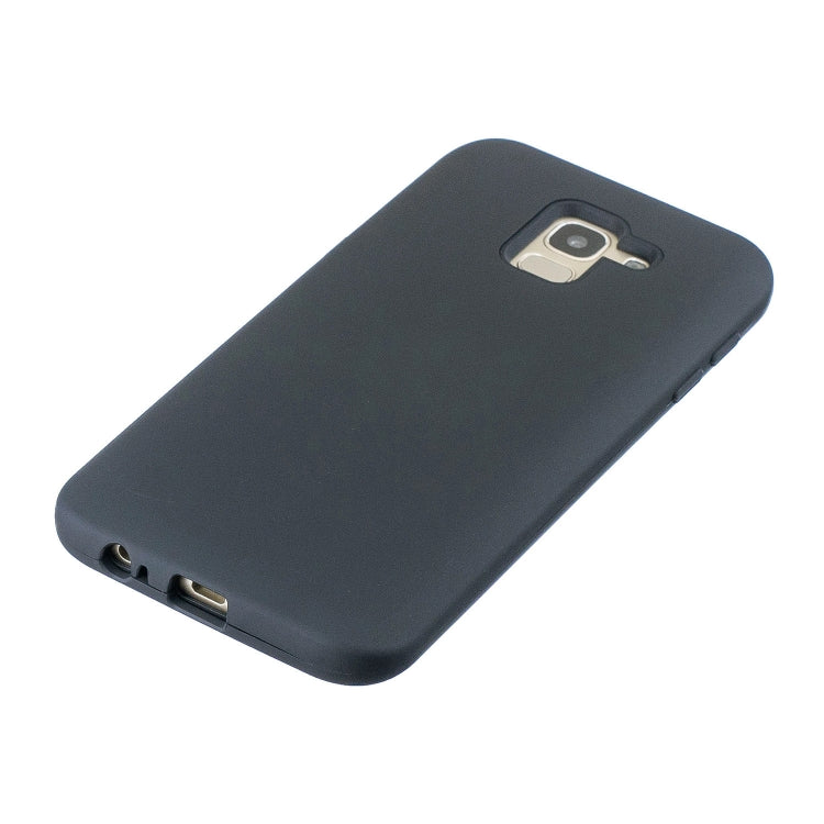 For Galaxy J6 (2018) 3 in 1 Shockproof PC + Silicon Case